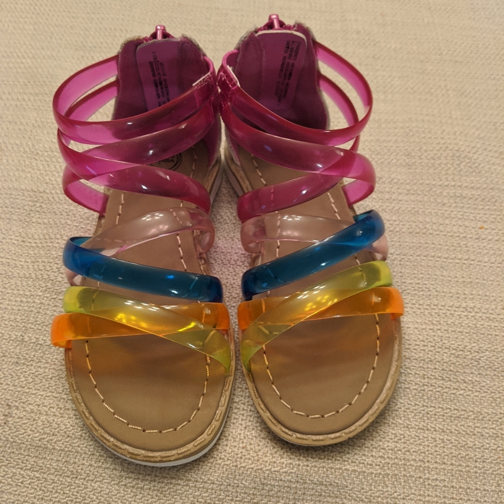 🎈 3/$21 Jelly strap gladiators sandals